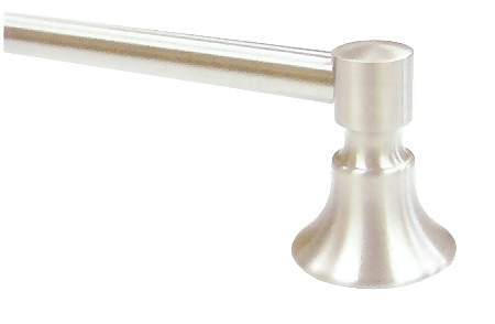 18 Inch Satin Stainless Steel 88 Series Solid Brass Towel Bar Holder