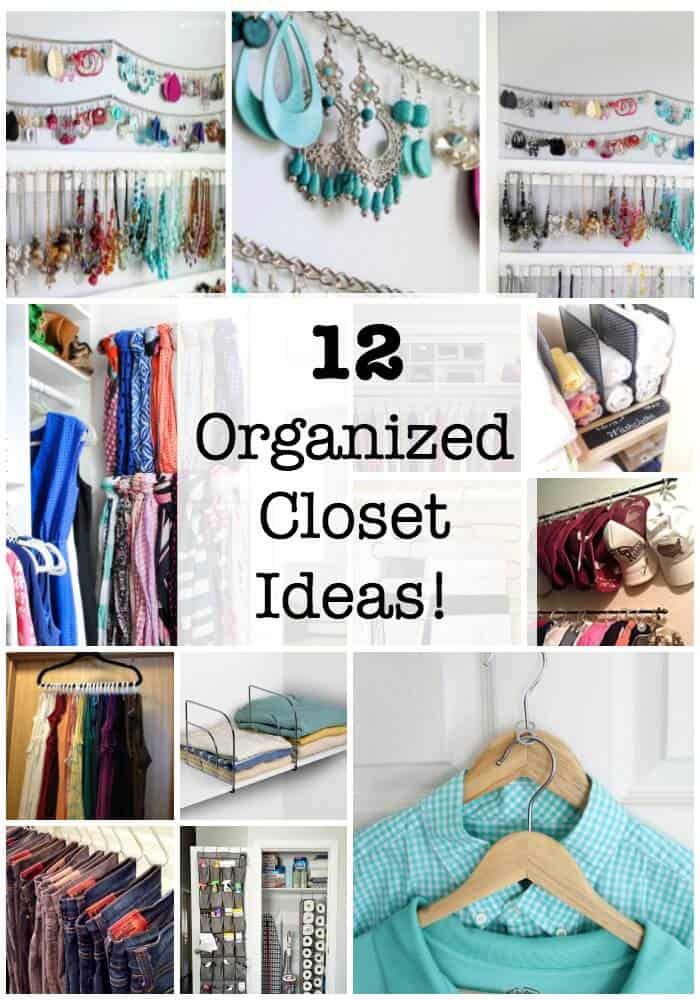 12 Organized Closet Ideas!