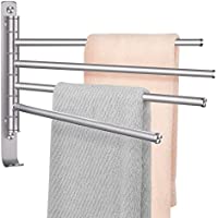 Tonial Four in One Wall-Mounted Towel Bar Rack only $10.99
