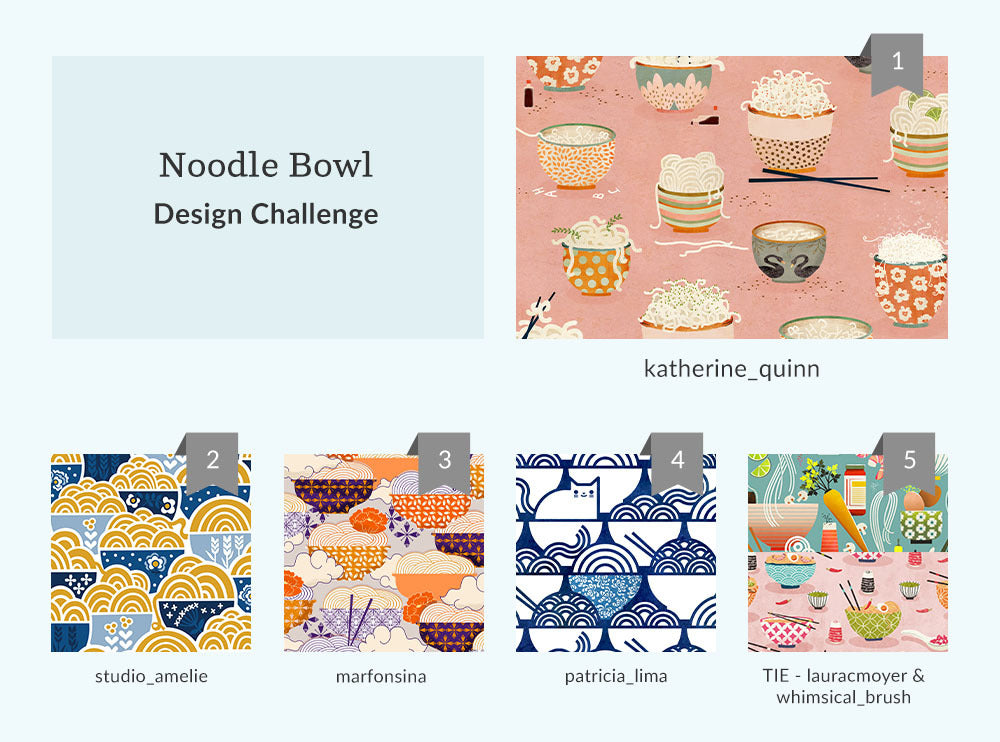See Where You Ranked in the Noodle Bowl Design Challenge