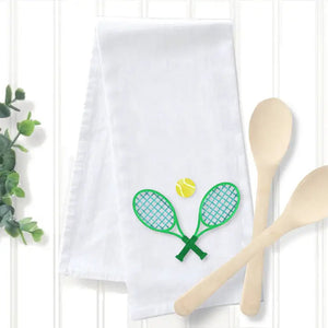 Preppy Tennis Tea Towel