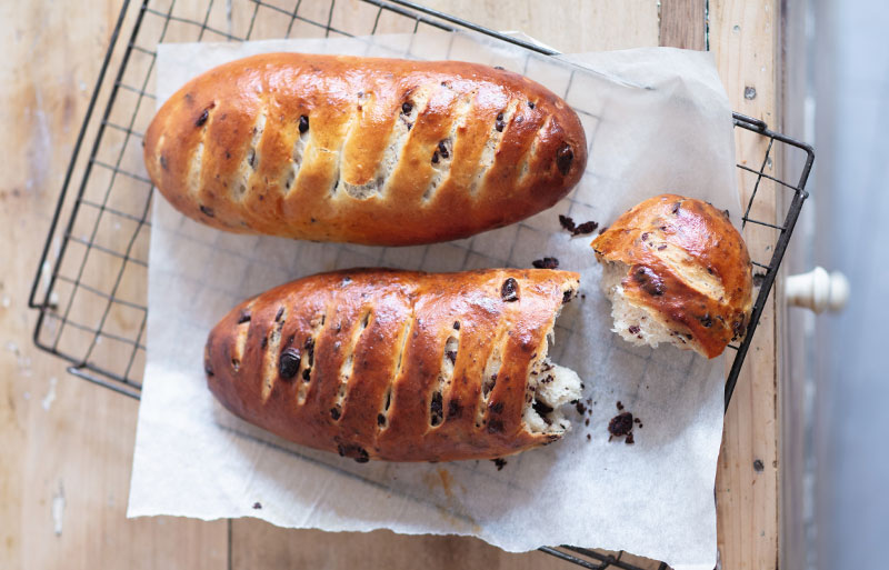Vienna Bread with Chocolate Chips