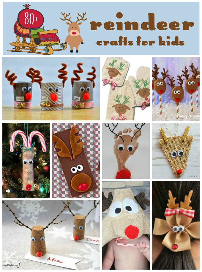 Reindeer Crafts and Recipes