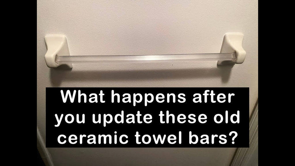 What Happens After Removing Old Ceramic Towel Bars? Watch!! by Final Touch Drywall Justin McPadden (3 months ago)