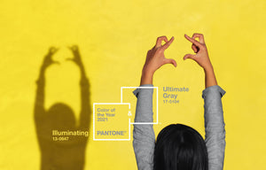 In a year that has been punctuated by highs and lows, light and shade, it’s little surprise that the Pantone Colour(s) of the Year for 2021 are comprised of a bright lemon yellow and a rather safe shade of grey