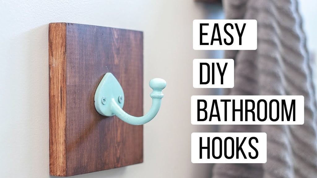 DIY Bathroom Hooks - Easy 15 minute Upgrade Idea by Anika's DIY Life (2 years ago)