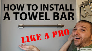 How To Install A Towel Bar Like A Pro by Borsellino Carpentry (11 months ago)
