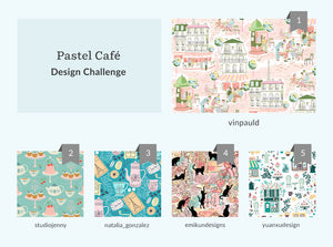 See Where You Ranked in the Pastel Café Design Challenge