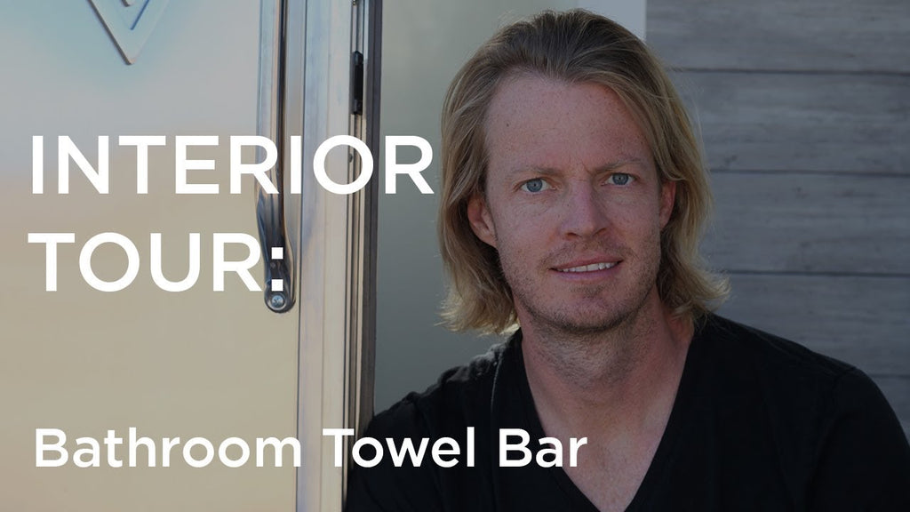 Living Vehicle™ Interior Tour: Bathroom Towel Bar by Living Vehicle (2 years ago)