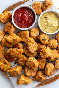 Looking for a homemade meat-free “chicken” nugget that every is going to LOVE!? I’ve gotchu! These Vegan “Chicken” Nuggets are flavorful, delicious, and simple to make