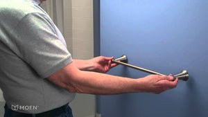 A step-by-step video on how to install the Penfield Moen Adjustable Towel Bar