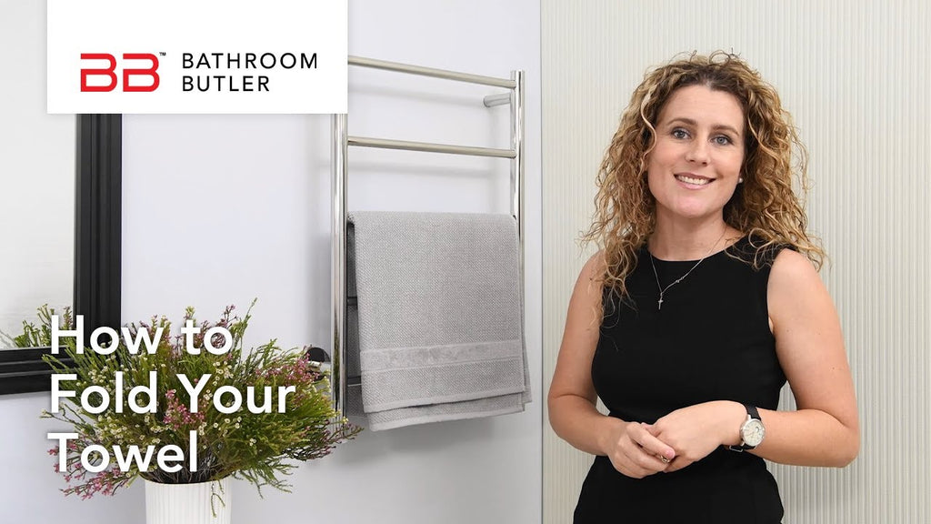 Heated Towel Rail - Beautiful Towel Storage & Folding Your Towels by Bathroom Butler (2 years ago)