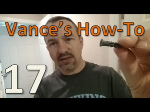 Project #17 - Bathroom Towel Bar Installation (including how to use drywall anchors and stud finder) by Vance's How-To Video Library (3 years ago)