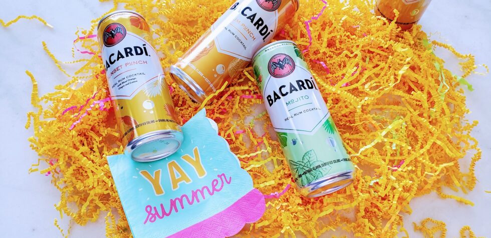 Bacardi Real Rum Canned Cocktails are the Perfect Carry-Along for an Easy Cocktail at Your 4th of July Partie
