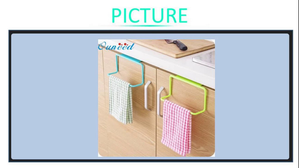 Home Wider Towel Rack Hanging Holder Organizer Bathroom Kitchen Cabinet Cupboard Hanger Drop Shipping High Quality Free Shipping ...