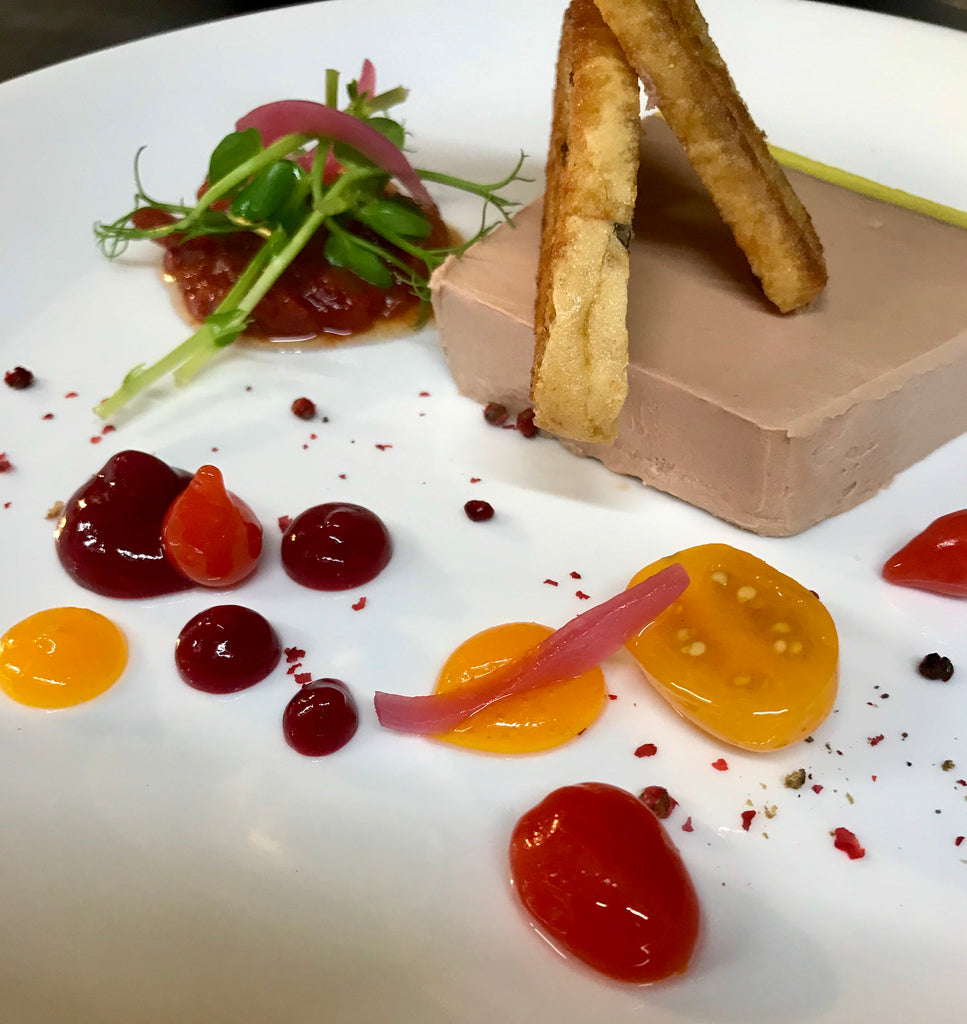 Duck Liver Terrine by Chef Brian Meehan of The Morgan Hotel