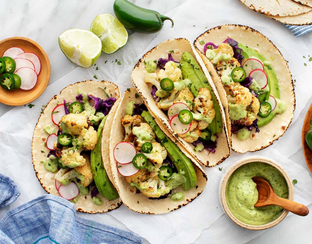 Roasted Cauliflower Tacos