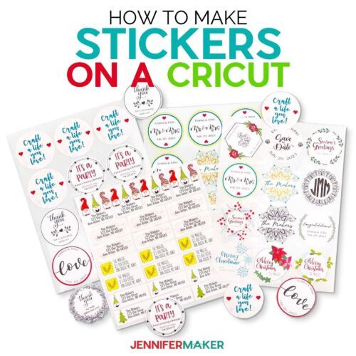 How to Make Stickers with Cricut + 4 Ways to Waterproof Them!