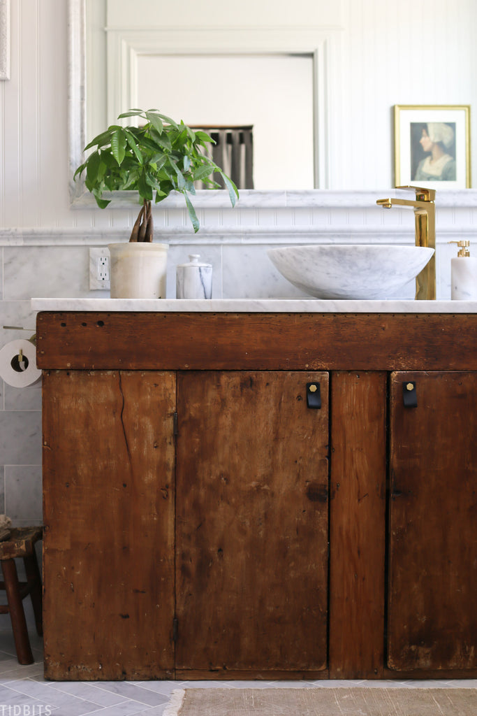 European Farmhouse Master Bathroom Reveal