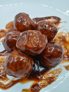 Holiday Meatball Appetizer -BBQ Sauce, Orange Marmalade, Cinnamon and Cloves -Little Dipper Slow Cooker