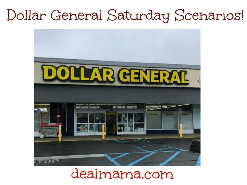 Dollar General Scenario 5/14 ONLY! just 0.38 per item!