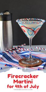 Firecracker Martini Recipe for 4th of July