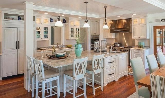 Glamorous Beach Themed Kitchen