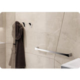 Sonia S7 Wall Towel Bar Rail Holder Hanger Bath Towel Hanging Rack, Brass