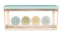 Sand Dollar Nautical 18" Towel Bar Shelf