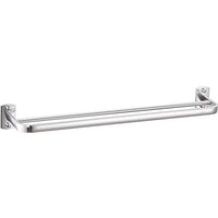 Ping Bu Qing Yun Towel Rack - Space Aluminum, Perforated, Anti-Oxidation, Single and Double Pole, No Rust, No Fading, Wall-Mounted Bathroom Perforated Towel Rack, Suitable for Bathroom, Home Towel ra