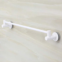 Ping Bu Qing Yun Towel Rack - ABS, Suction Cup Bathroom Free of Perforated Towel Rack, Suitable for a Variety of Wall Surfaces, Suitable for Bathroom, Home - Two Styles Available Towel Rack