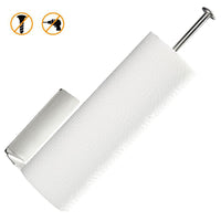 Paper Towel Holder - 8 AM Brushed 304 Stainless Steel Self Adhesive Wall Mount Paper Towel Holder for Kitchen Bathroom Toilet, Under Cabinet - No Drilling