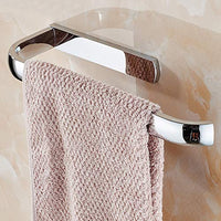 Ping Bu Qing Yun Towel Rack - Brass, Perforated Mirror Widened Thick Bathroom Hardware Towel Ring Pendant, Suitable for Bathroom, Home, Balcony -30278.6cm, Three Colors Available Towel Rack