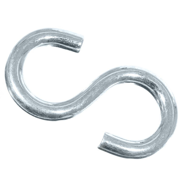 Super Strong Metal Hanging S Shaped Hooks – Heavy Duty – Various Pack Sizes –Comes in thickness of 9/32 Inch, and 2 ½ Inch Overall Length