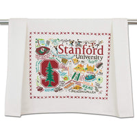 Catstudio Stanford University Collegiate Dish & Hand Towel | Beautiful Award Winning Home Decor Artwork | Great For Kitchen & Bathroom