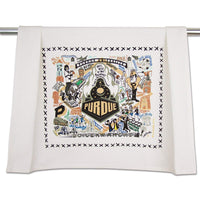 Catstudio Purdue University Collegiate Dish & Hand Towel | Beautiful Award Winning Home Decor Artwork | Great For Kitchen & Bathroom