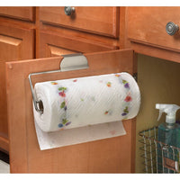 Over the Drawer/cabinet Paper Towel Holder, Brushed Nickel