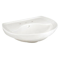 American Standard Ravenna 6 inch Pedestal Sink Basin in White 453025