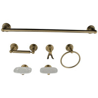 Accessories sets Vintage Brass Complete Bathroom accessory set BAK1750AB2