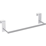 Tick Over the Cabinet Door Towel Bar Rail Holder for Bathroom and Kitchen, Brass