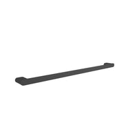 Flow 24" Towel Bar, Matte Black, Volkano Series