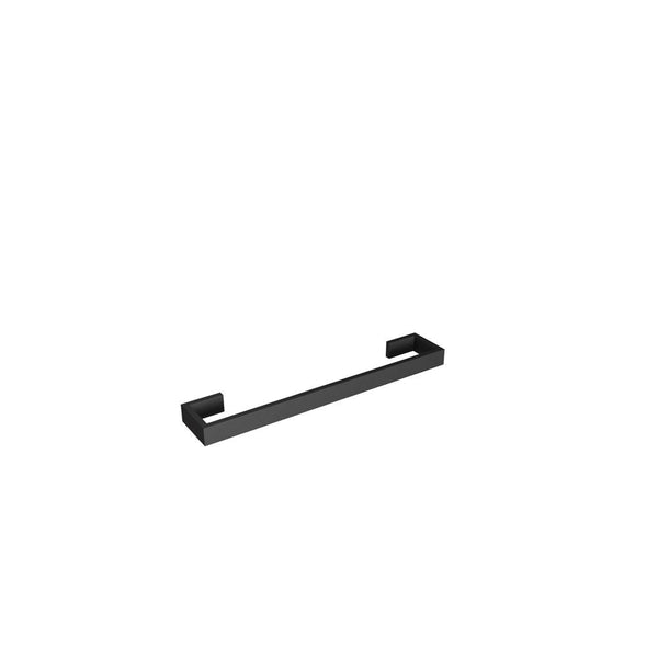 Fire  18" Towel Bar, Matte Black, Volkano Series