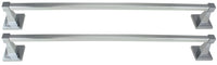 Danze Bellagio 24" Chrome Towel Bar Set - 2 Pack