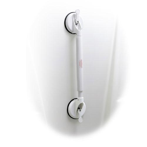 Deluxe International Grade Adjustable Length Suction Cup Grab Bar