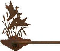 Duck with Cattails 18" Hand Towel Bar