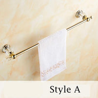 Crystal Towel Holder Bar Bathroom Accessories